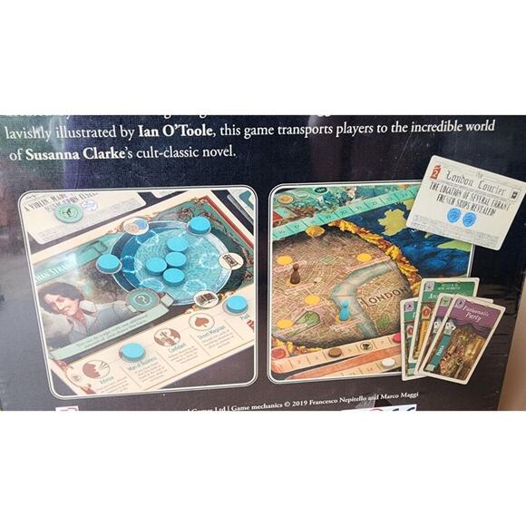 Jonathan Strange & Mr. Norrell - A Board Game of English Magic Board Game Sealed - Picture 4 of 5